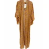 SISSEL EDELBO STORMCHILD CAFTAN DRESS ORANGE