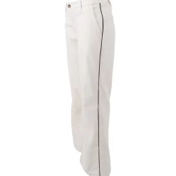 Black Colour BCBox Line Pant Off White