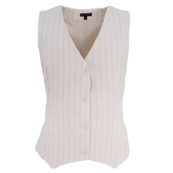Black Colour BCChicago Tailored Vest Off-White