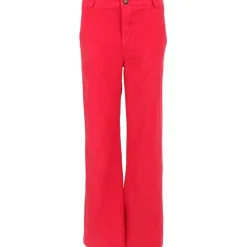 Black Colour BCCora Corduroy Box Pant Red