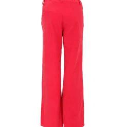 Black Colour BCCora Corduroy Box Pant Red