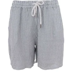 Black Colour BCMelina Linen Shorts Grå