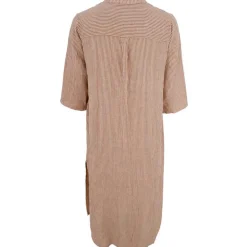 Black Colour BCMelina Linen Shirt Dress Sand