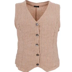 Black Colour BCMelina Vest Sand