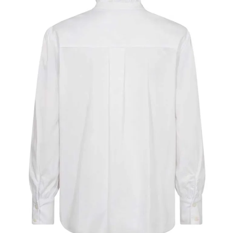 Co Couture CoCC Crisp Braid Shirt White