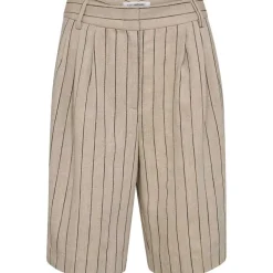 Co Couture LinenCC Pin Bermuda Shorts Sand