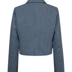 Co Couture NellieCC Stripe Blazer Blue