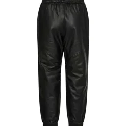 Co Couture PhoebeCC Leather Zip Joggers Black