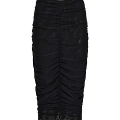Co Couture ReaganCC Ruched Skirt Black