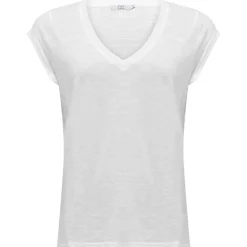COSTER COPENHAGEN CCH1101 V-NECK T-SHIRT HVID