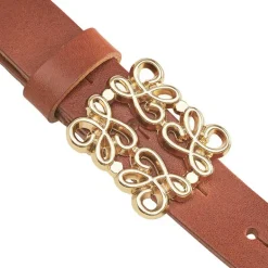 Depeche 15492 Narrow Belt Brun