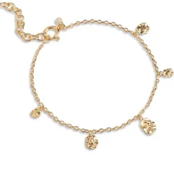 Enamel B133GM Bracelet Refined Charms Guld