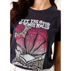 Garcia D50007 Ladies T-shirt SS Antracite