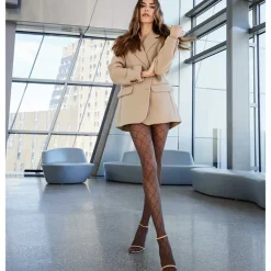 Hype The Detail 16013-77-4353 Tight Logo 25Den Brown