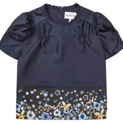 Munthe Fahsai Silk Top Black