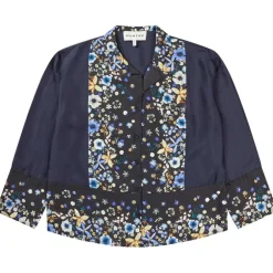 Munthe Faiza Silk Shirt Black