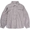 Munthe Trudie Stripe Shirt Chocolate
