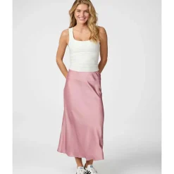 Neo Noir Bovary Skirt Evening Rose
