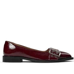 Pavement 23185 Saso Low Loafers Varnish Bordeaux