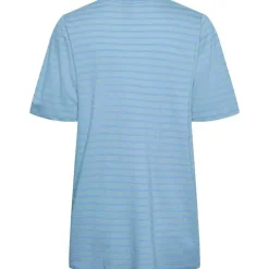 Pieces PCAbby SS Loose Tee BC Lyseblå