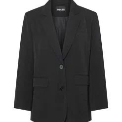 Pieces PCKamil LS Loose Blazer Noos Black