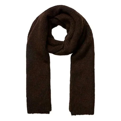 PIECES PCNOELLA SCARF NOOS BC MØRKEBRUN