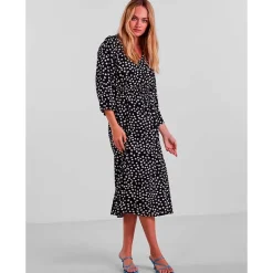 PIECES PCNYA 3/4 MIDI DRESS BC SORT