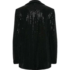 Pieces PCSiddy LS Blazer JRS Black Sequins